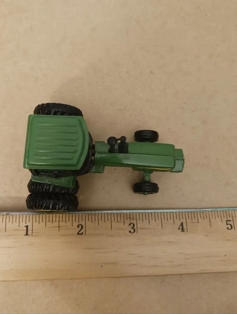 JOHN DEERE Diecast By Ertl Tractor, Vintage Detailed